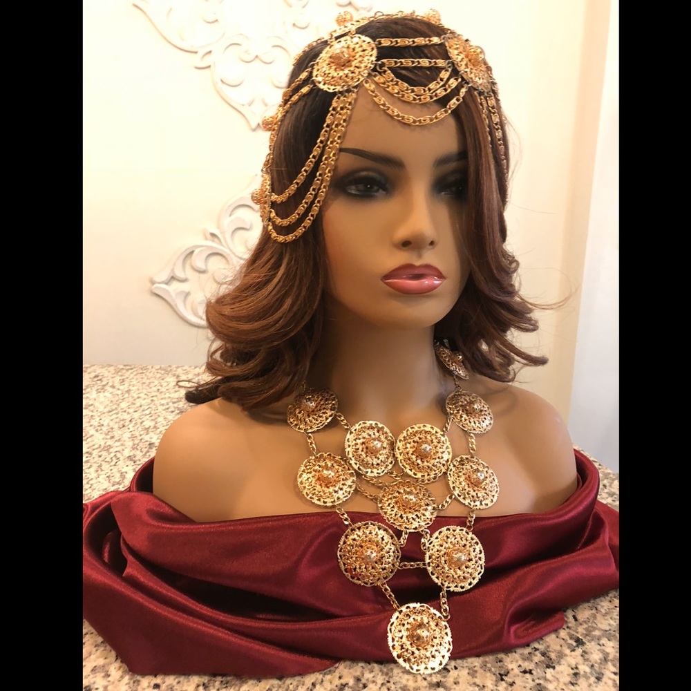 Exotic Headdress Sudanese Egyptian Arabic African